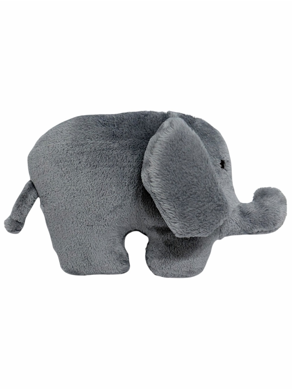 Baby Elephant Plush Stuffed Animal Soft Toy 10” Super Soft Gray Textured Lovey